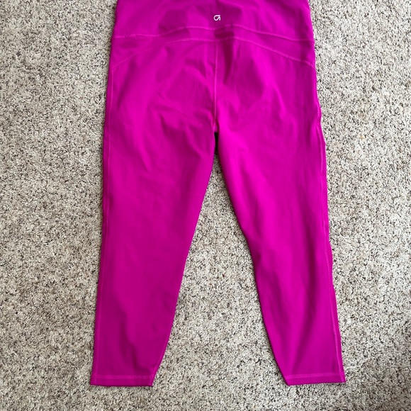 GapFit Barbie Pink Athletic Legging - Picture 2 of 6